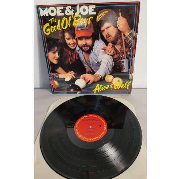 Moe Joe The Good Ol Boys‎ Alive Well Vinyl Record Album Columbia Records 1984 - Picture 4 of 6